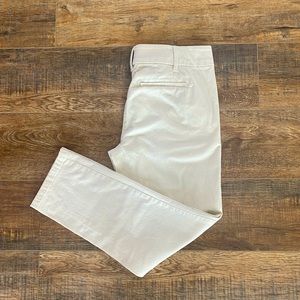 Loft Modern Chino Crop Khakis